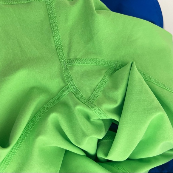 Fabletics Austyn Run Electric Blue Lined Workout Running Shorts - Picture 12 of 12